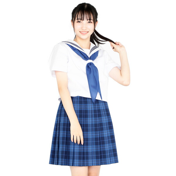 楽天市場】半袖白セーラートップス・白エリ【日本製】155A〜175A・165B