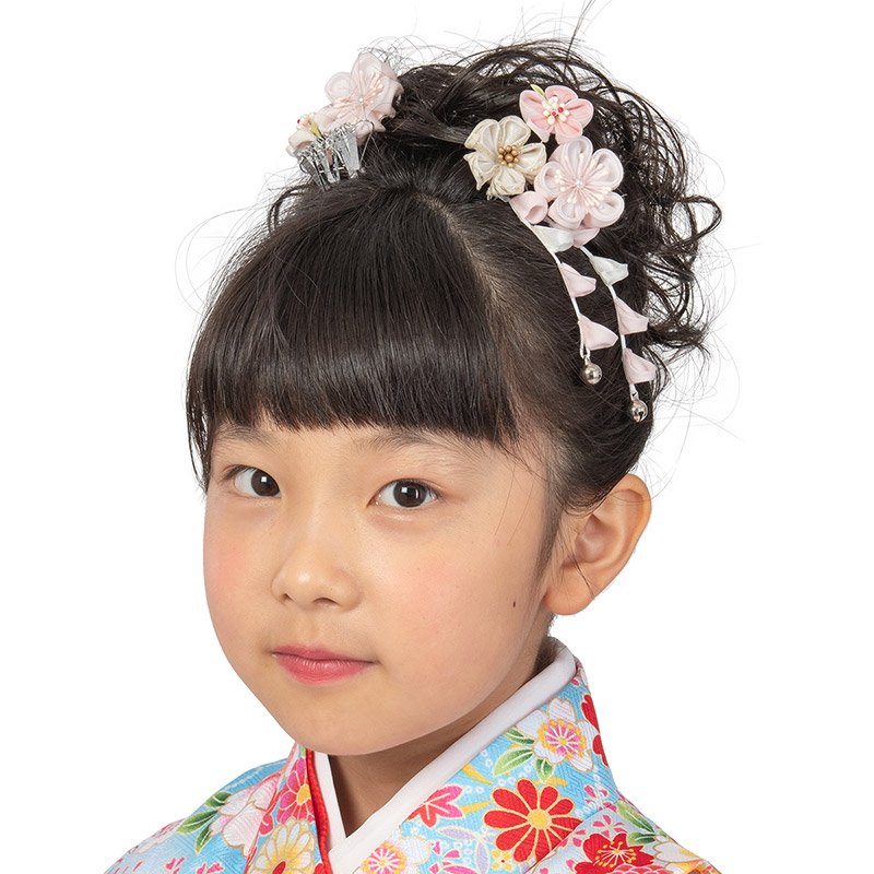楽天市場】七五三 髪飾り 3歳 5歳 7歳 三歳 五歳 七歳 和装 子供 花 白