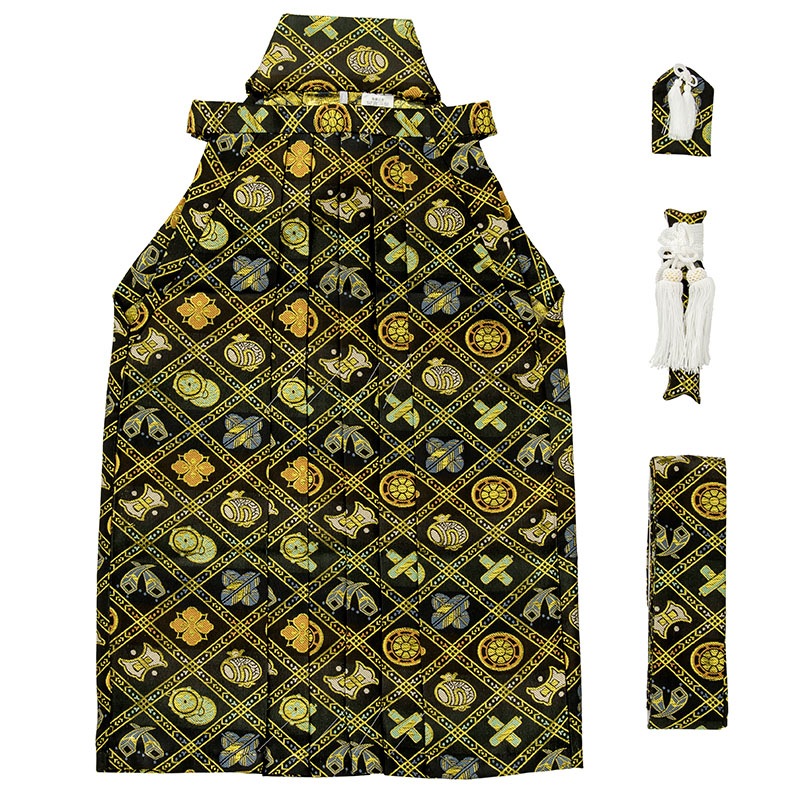 楽天市場】七五三 男の子袴セット 小物 角帯 懐剣 お守り 4点セット 3