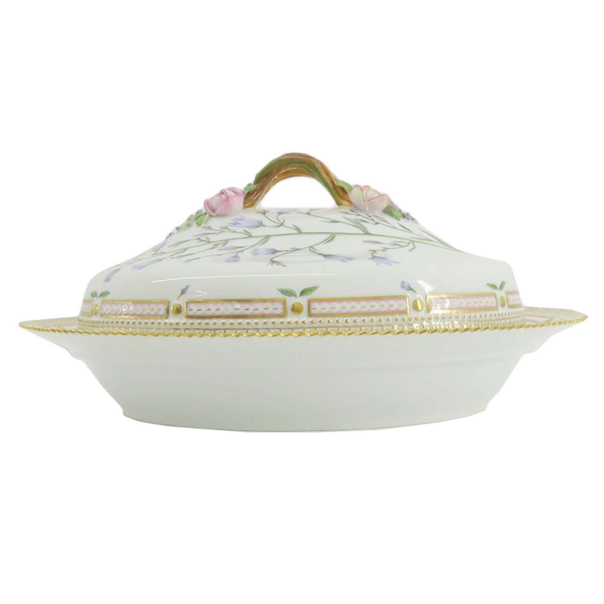 楽天市場】ロイヤルコペンハーゲン フローラ ダニカ 蓋つき 大皿 No 20