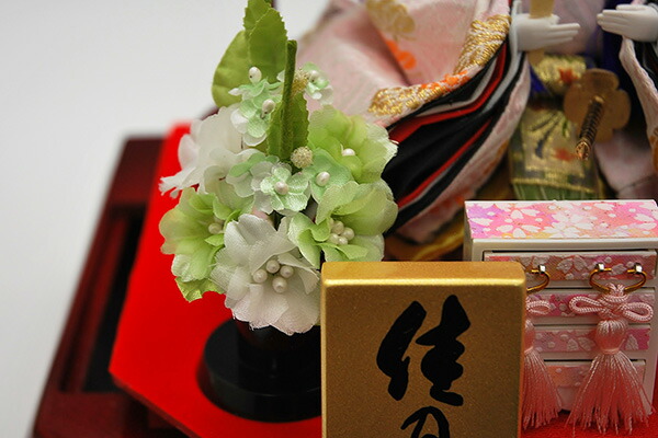 楽天市場】雛人形 ひな人形 K108 コンパクト オルゴール付き 佳月