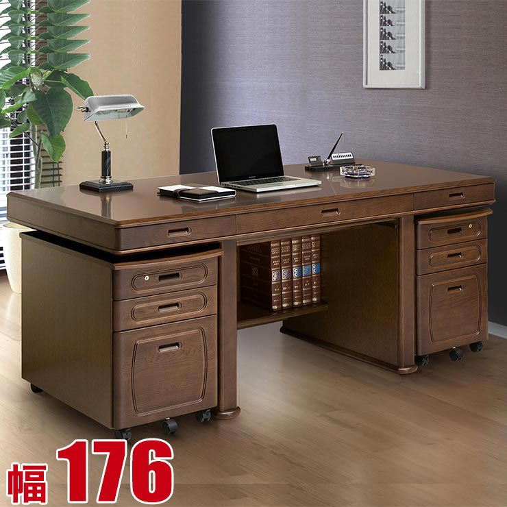 楽天市場】☆10%OFF☆ 机 大川家具 書斎 デスク 書斎机 高級 おしゃれ