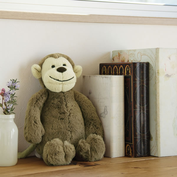 楽天市場】JELLYCAT（ジェリーキャット）Bashful Monkey Medium