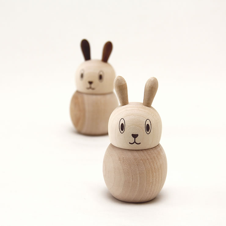 楽天市場】La Luz（ラルース）うさぎソルト＆ペッパーベビー グッズ