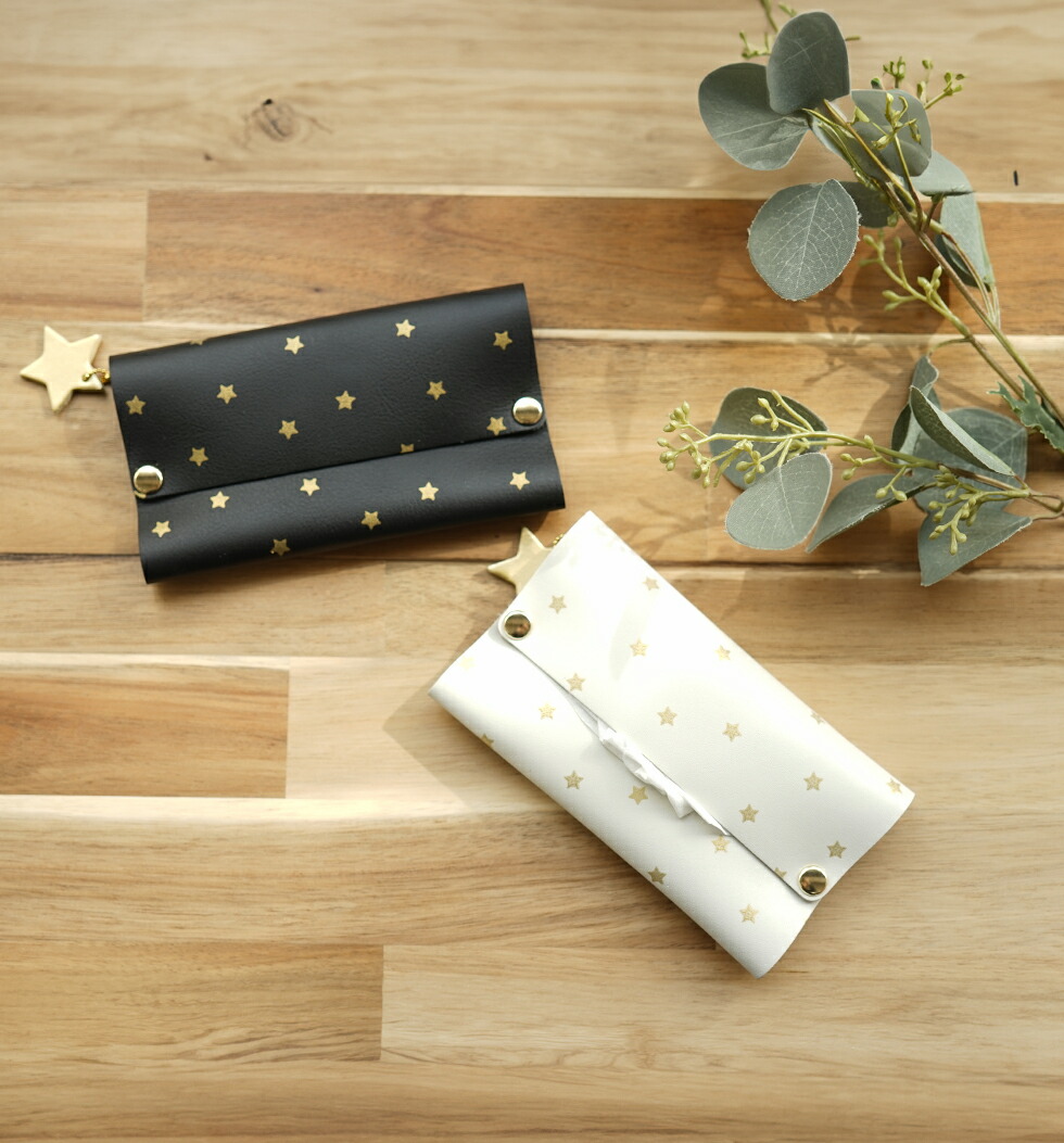 楽天市場】ポケットティッシュケース ポケットティッシュポーチ 星