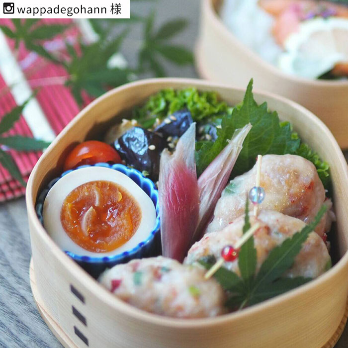 楽天市場】曲げわっぱ 弁当箱 わっぱ 大館工芸社 梅花弁当箱 2段