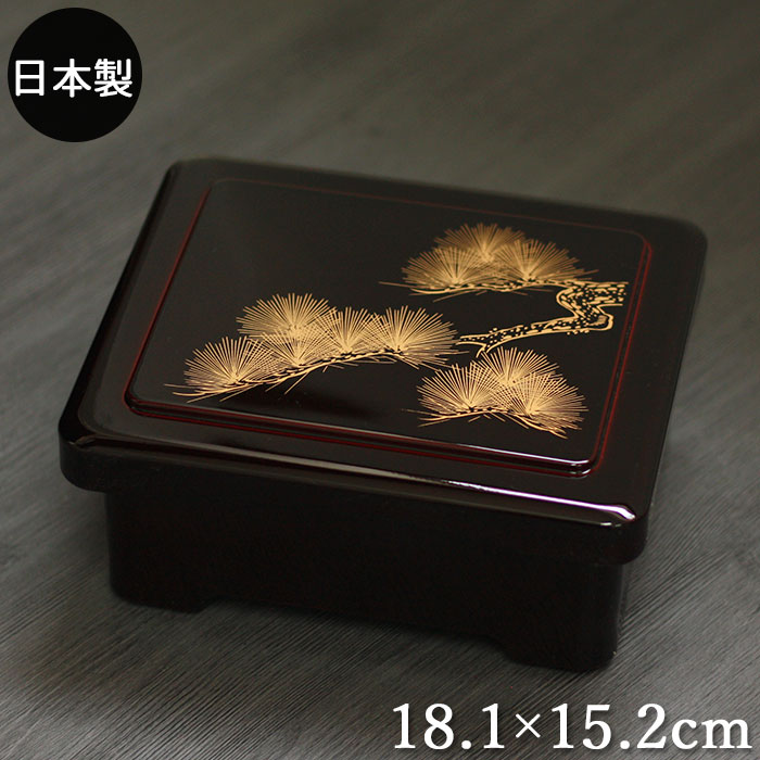 楽天市場】うなぎ 重箱 うな重 日本製 うな重箱 器 溜内朱 老松 段蓋