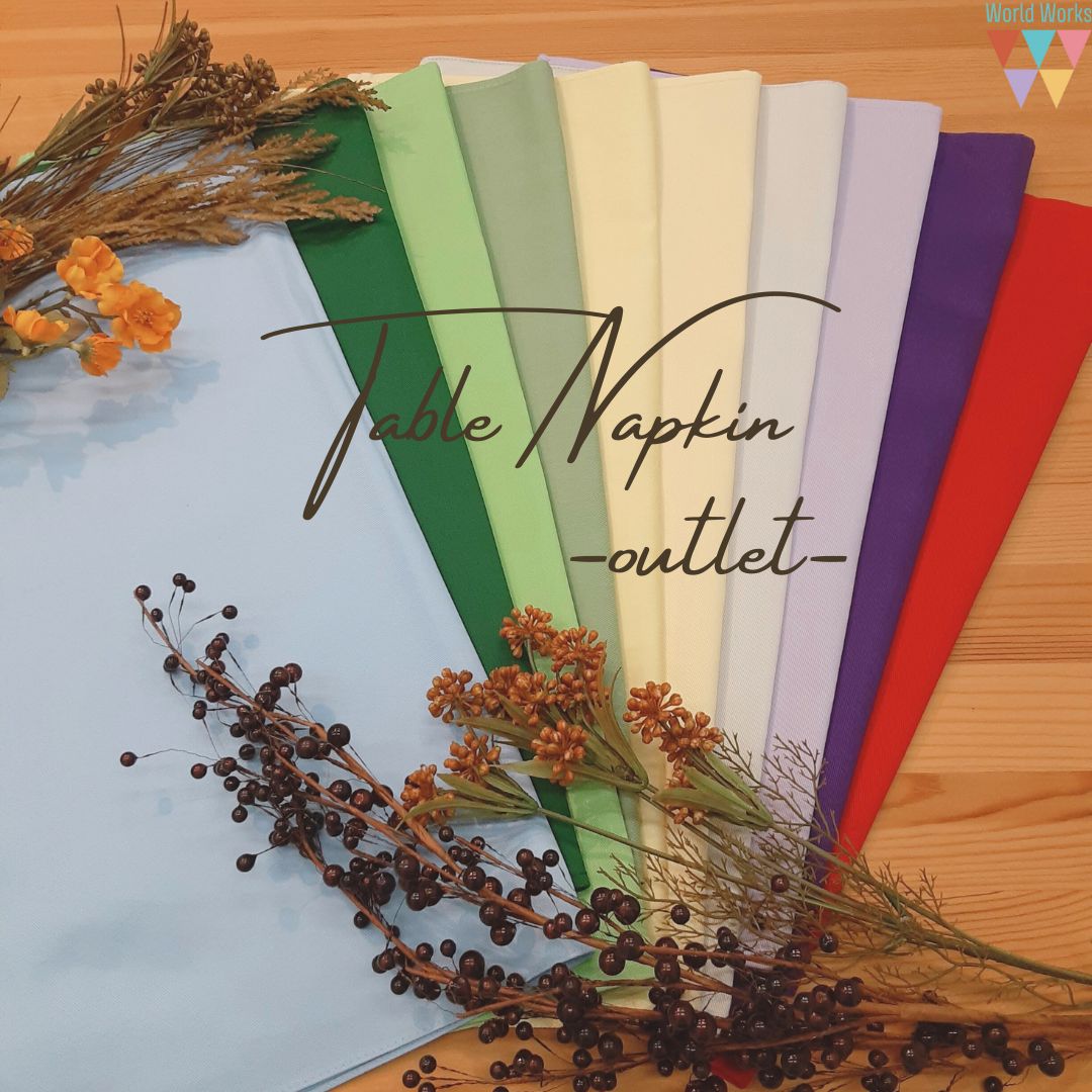 楽天市場】【訳あり】テーブルクロス屋のテーブルナプキン 50×50cm/47