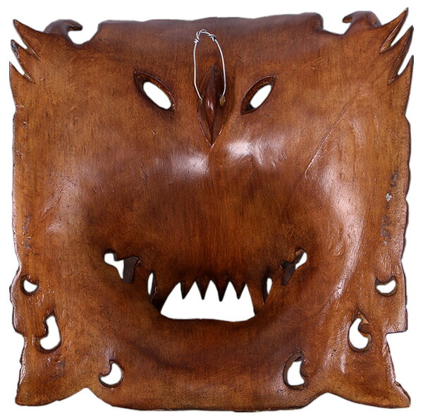 楽天市場】オブジェ ランダ バリ島の魔女 マスク インテリア イベント