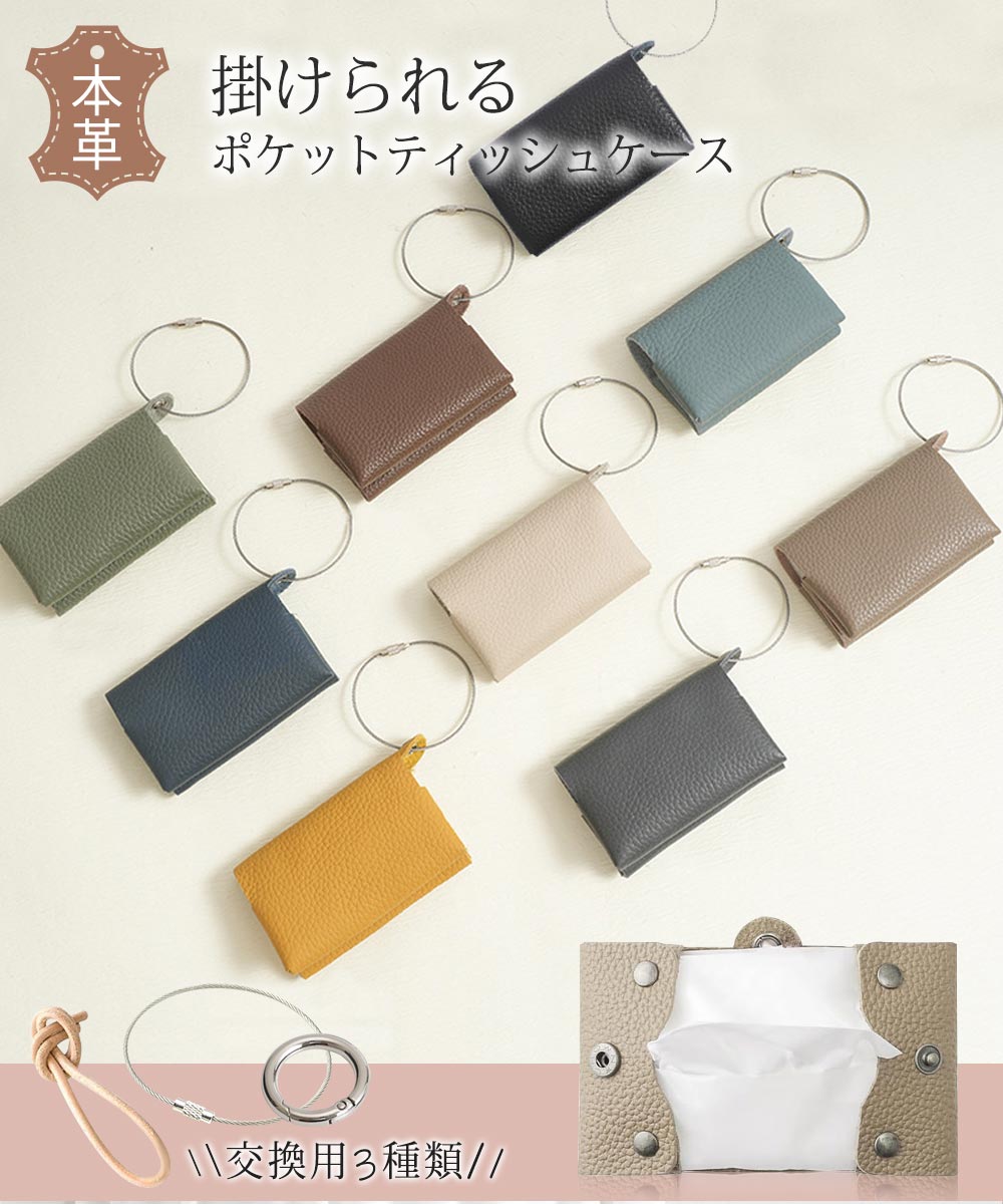 楽天市場】＼ クーポン利用で50％OFF／掛けられるポケットティッシュ