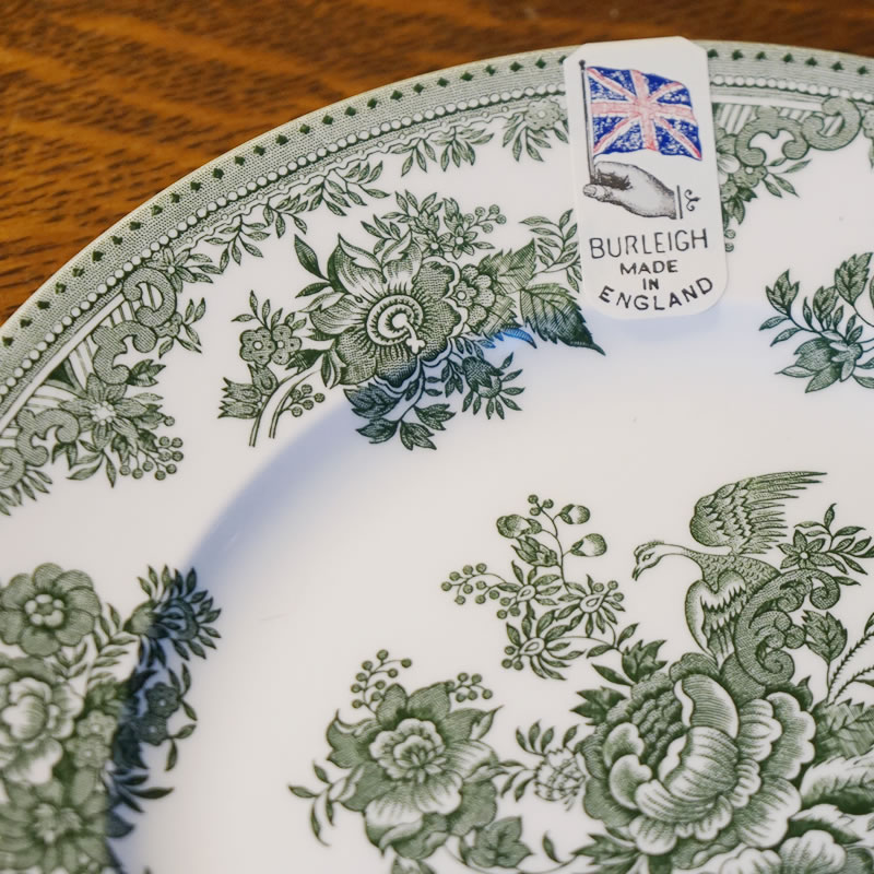 楽天市場】グリーン アジアティック フェザンツ バーレイ社 プレート M