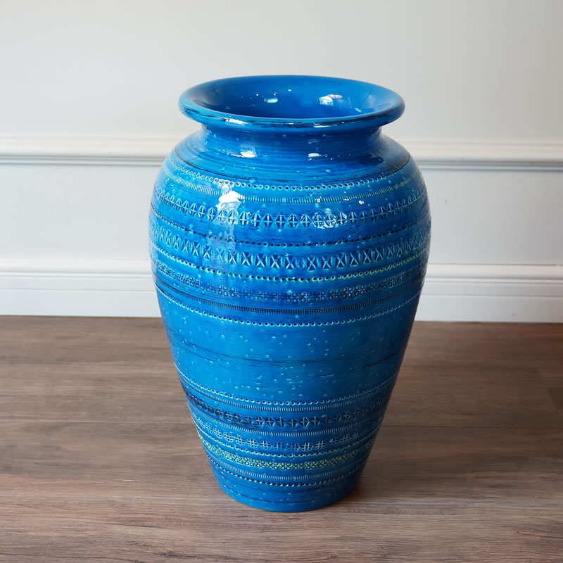 楽天市場】BITOSSI ビトッシ 傘立て 陶器 イタリア リミニブルー 丸型