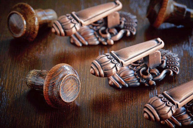 楽天市場】カントリーハウス ライティングデスク (象嵌) CPT51 木部色