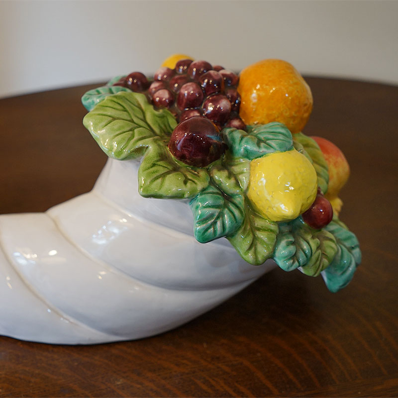 楽天市場】イタリア プージー社 フルーツの置物 陶器製 テラコッタ