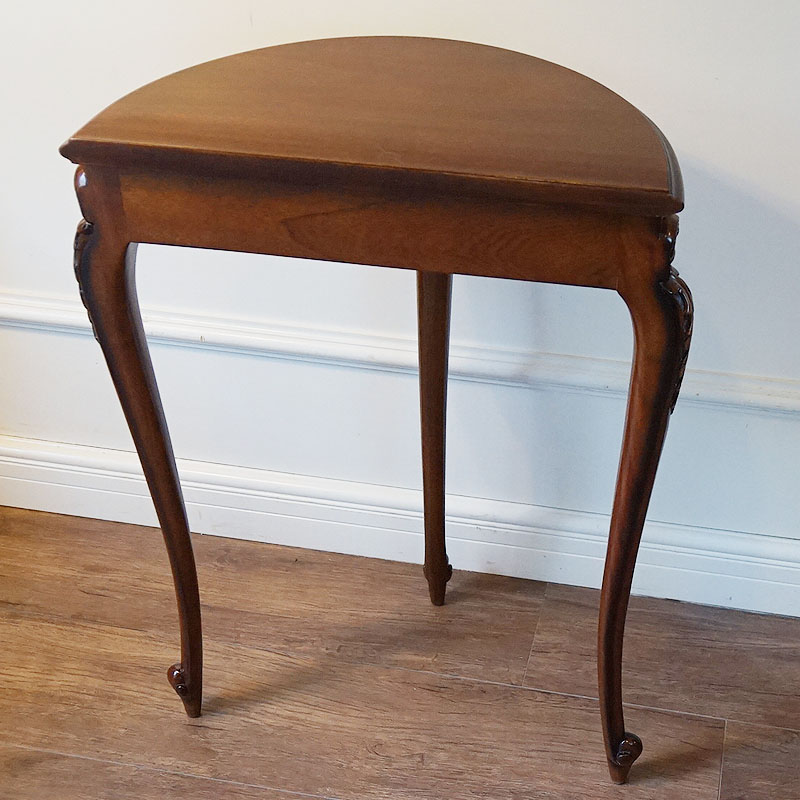 楽天市場】コンソールテーブル アンティーク 幅50 半円 Sサイズ