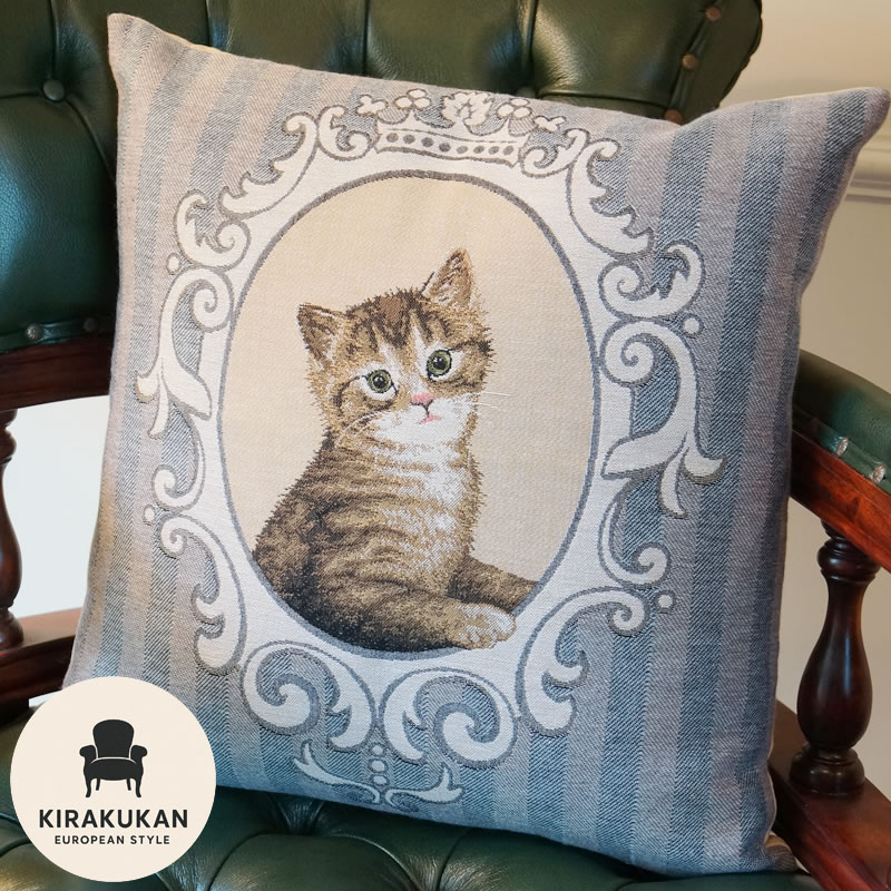 METRAX-CRAYE クッション 猫　CRAYE クッションカバー 01773ef92e49a0a6d141b78bfee970