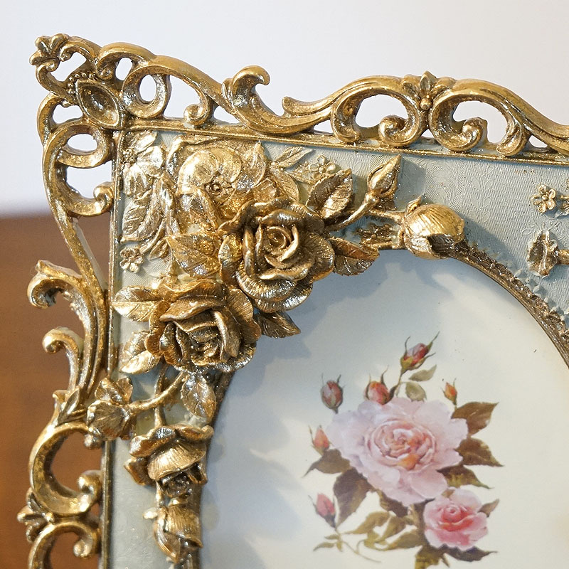 楽天市場】フォトフレーム 写真立て アンティークローズ インテリア