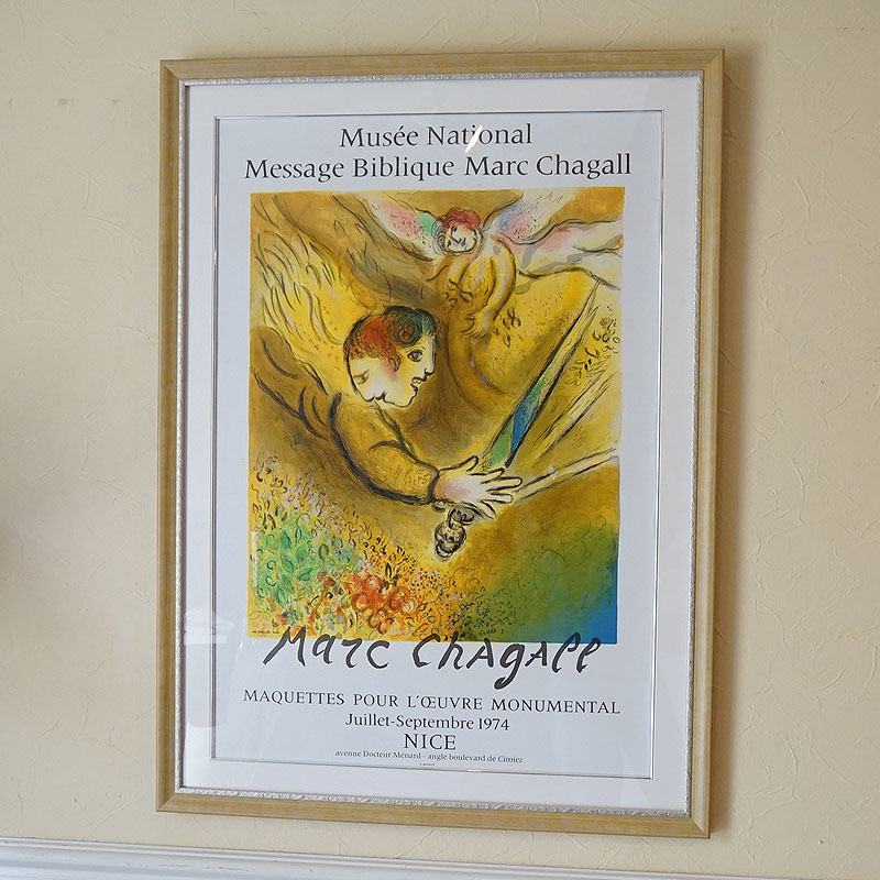 楽天市場】ヴィンテージ マルク シャガール画 「 審判の天使 」 1974年