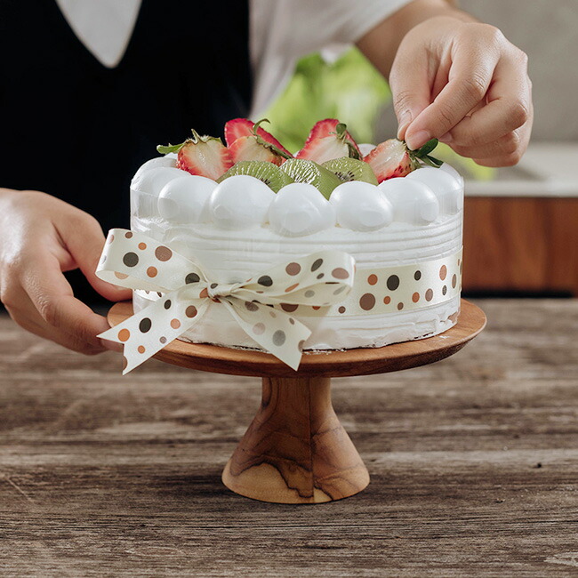 楽天市場】【特典あり】ウッドコンポート Φ185mm BY-185[ケーキ