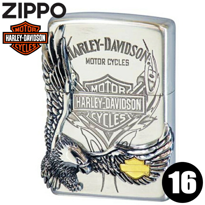 楽天市場】ZIPPO ハーレーダビッドソン HDP-16 ジッポー ライター 正規