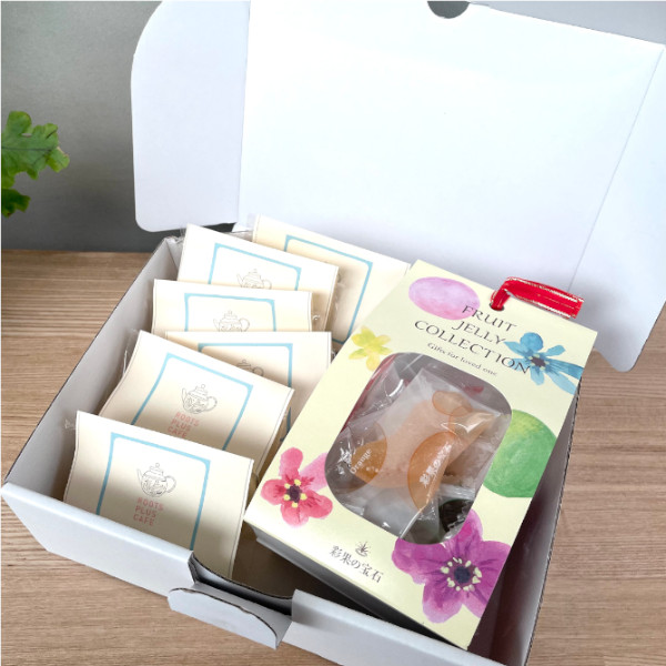 楽天市場】工芸茶セット 工芸茶6種+フルーツゼリー15種 カーネーション