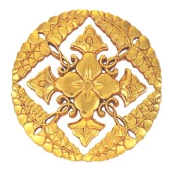 楽天市場】定紋プレート・宗派紋 八ツ藤 木製 8寸【納期目安：通常8~10