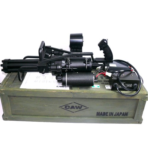 楽天市場】CAW Mule M134 ミニガン 電動フルオート 専用木箱付 代引