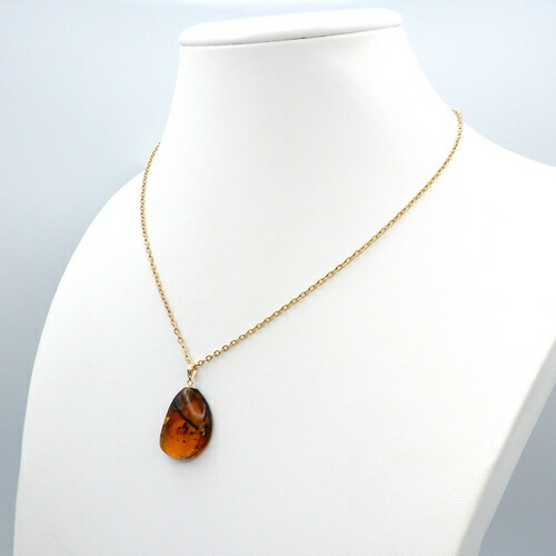 楽天市場】化石 虫入り琥珀 ネックレス ペンダントトップ 蟻 アリ 縦