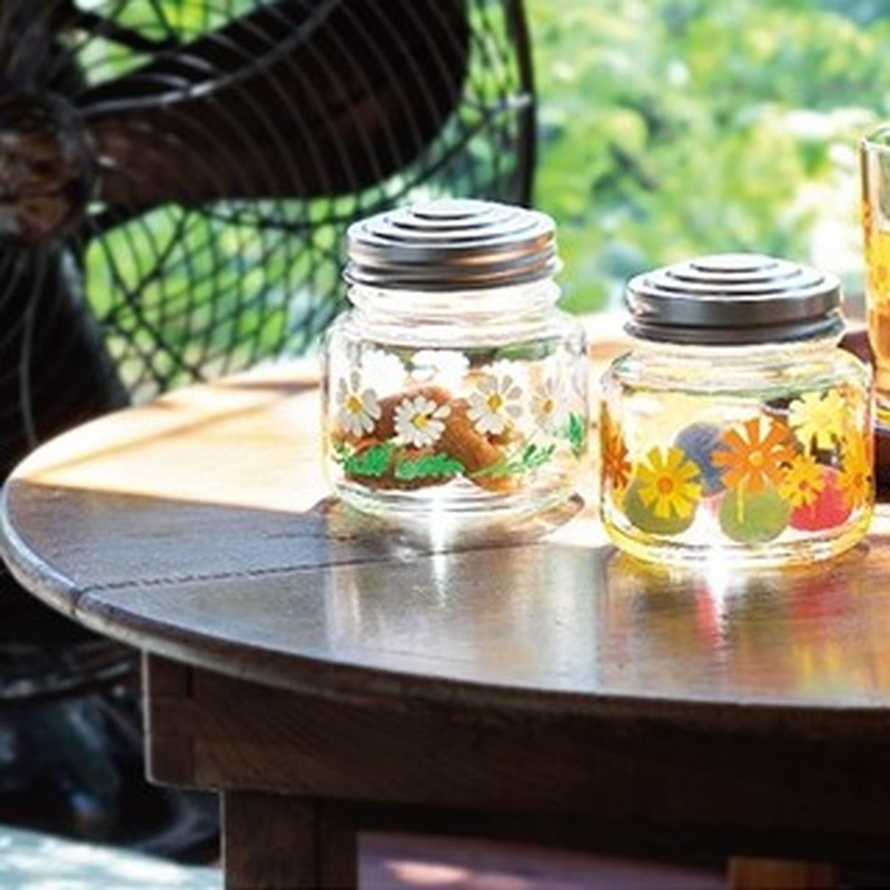 楽天市場】アデリア アデリアレトロ ボンボン入れ ミニ 375ml 保存ビン