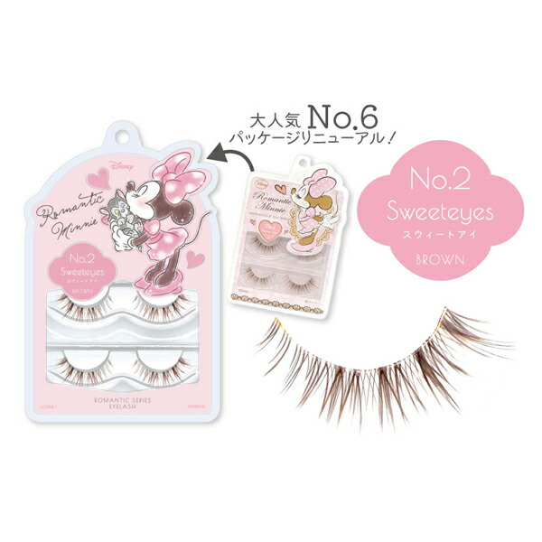 楽天市場】つけまつ毛 ディズニー ミニー ロマンティックミニーアイ