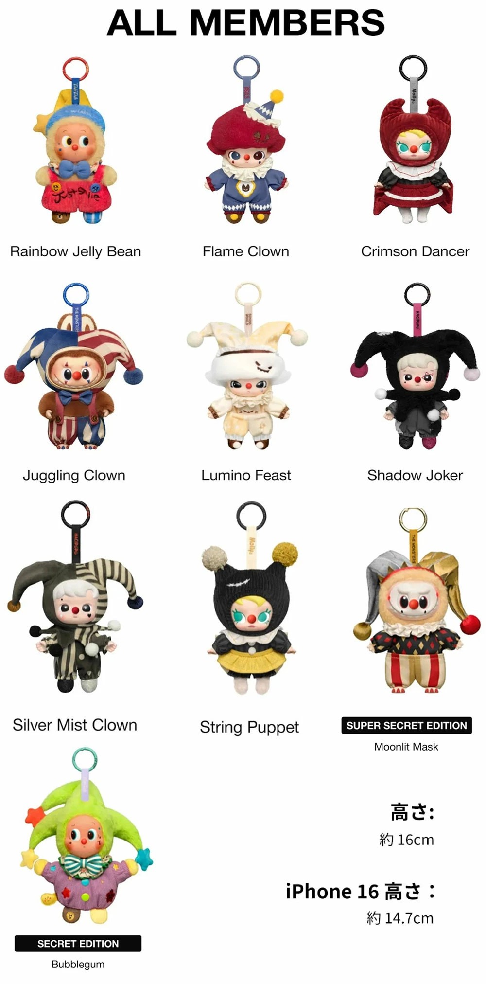 楽天市場】【かわいさ満点・LABUBU限定コレクション！】THE MONSTERS