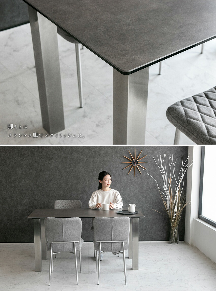 楽天市場】【送料無料】 ダイニングテーブル 単品 大理石柄 セラミック