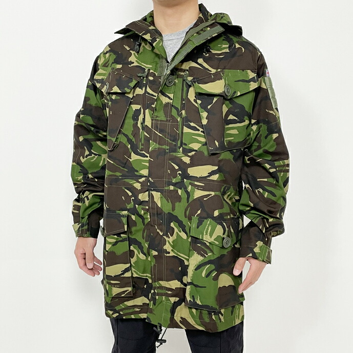 楽天市場】イギリス軍 DPM カモフラージュ ウインドプルーフ