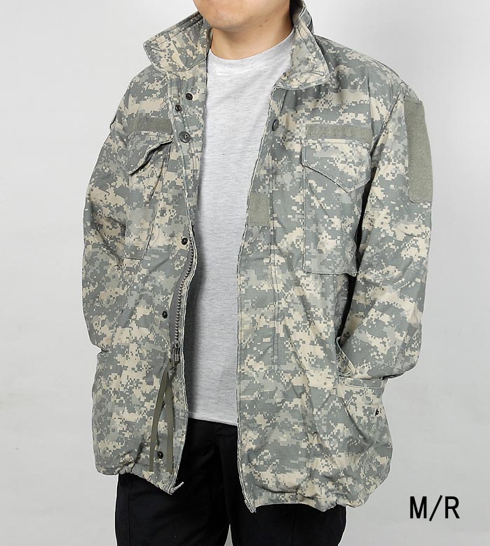 楽天市場】アメリカ軍 ACU デジタルカモ M-65 フィールドジャケット
