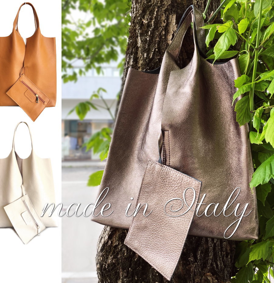 楽天市場】イタリア製 レザーバッグ イタリア製レザー 本革 トート