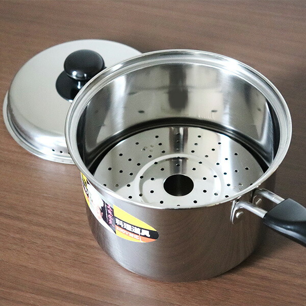 楽天市場】【メーカー在庫限り】IH対応 陳建一 片手兼用鍋16cm 目皿付