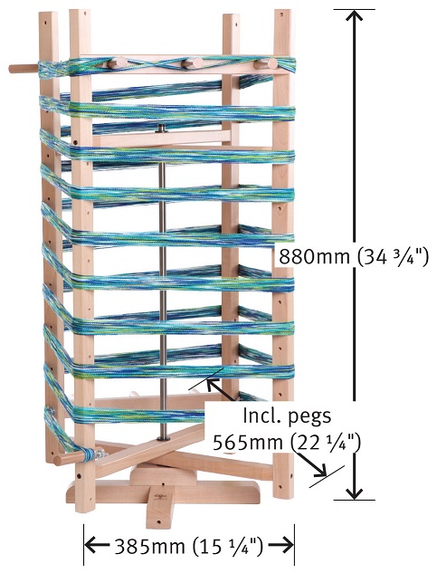 楽天市場】アシュフォード・回転式整経台【卓上 手織り 織り機 織機