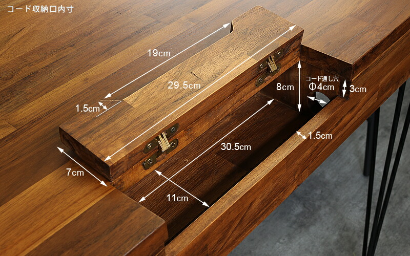 楽天市場】インダストリアル家具 無垢 アイアンフレーム デスク