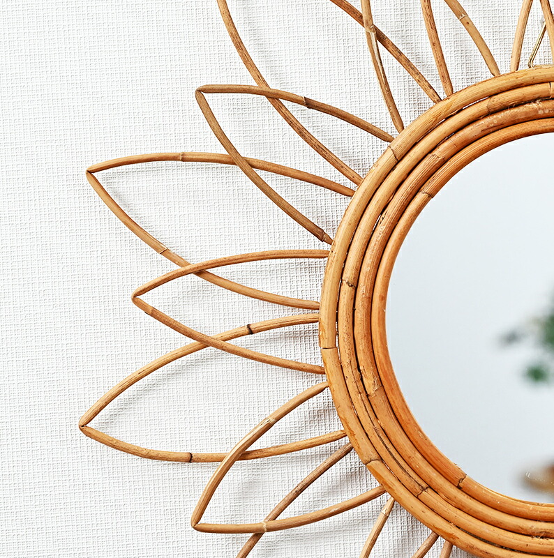 楽天市場】ラタンミラー ラタン雑貨 アジアン インテリア ボタニカル