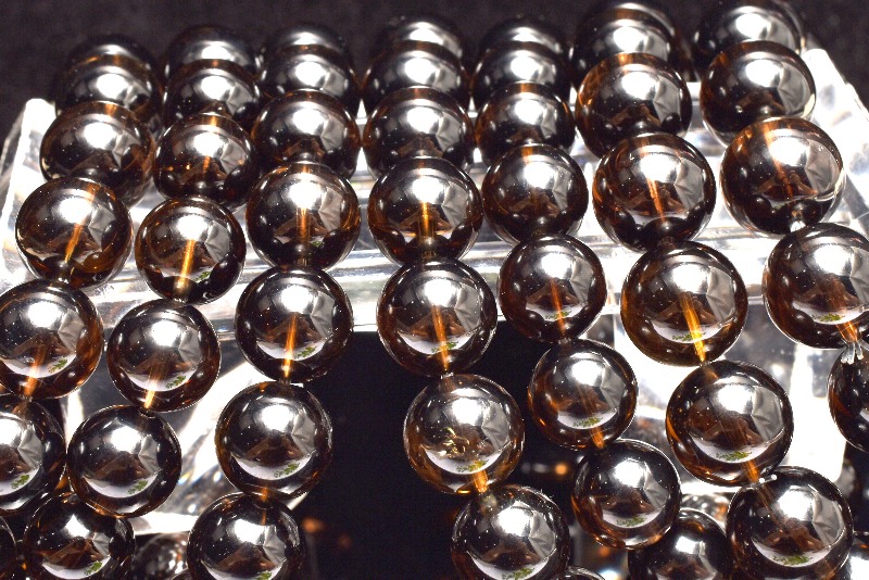 楽天市場】希少◇魔晶宙斯 ゼウスクォーツ(スモーキーシトリン) 15mm