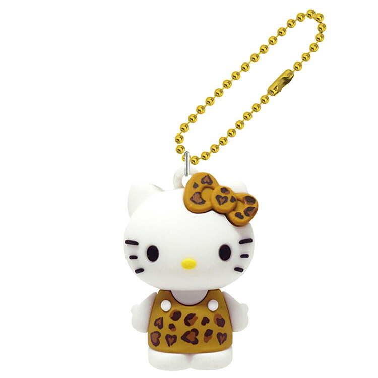 楽天市場】ハローキティ PVCマスコット ブラウン ヒョウ柄シリーズ