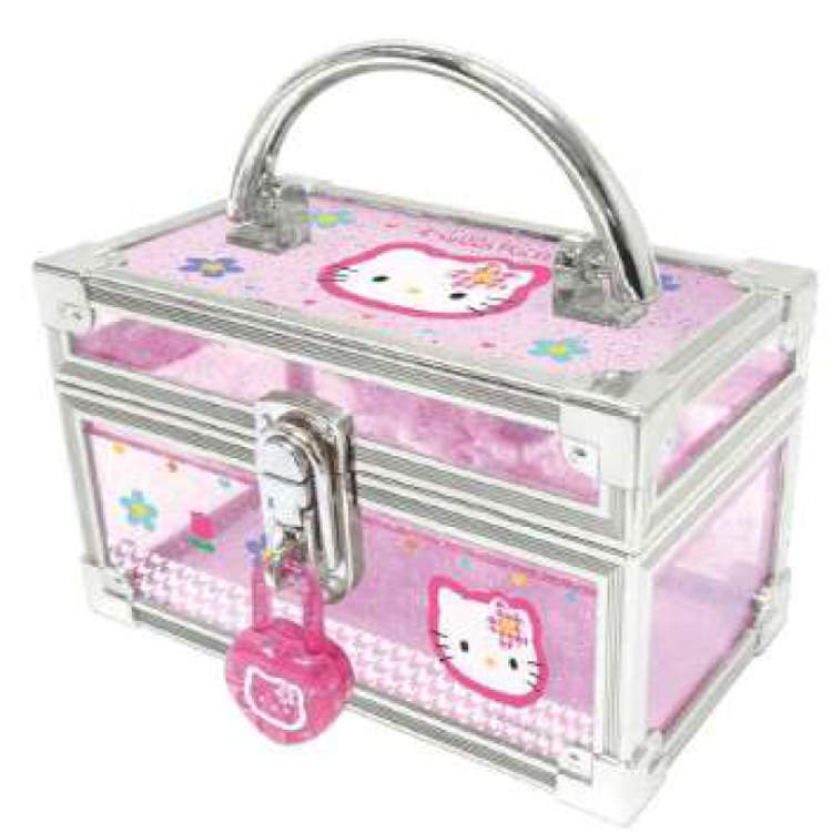 楽天市場】サンリオ ファンシー小物入れ 鍵付きミニバニティケース