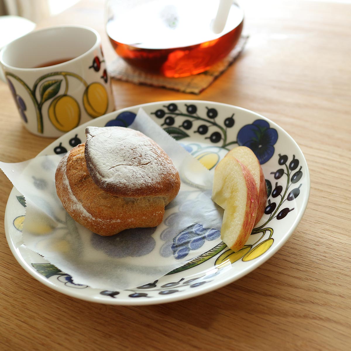 楽天市場】アラビア (ARABIA) パラティッシ イエロー トリオセット