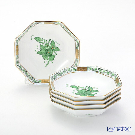 楽天市場】ヘレンド (HEREND) アポニーグリーン 04307-1-00 小皿