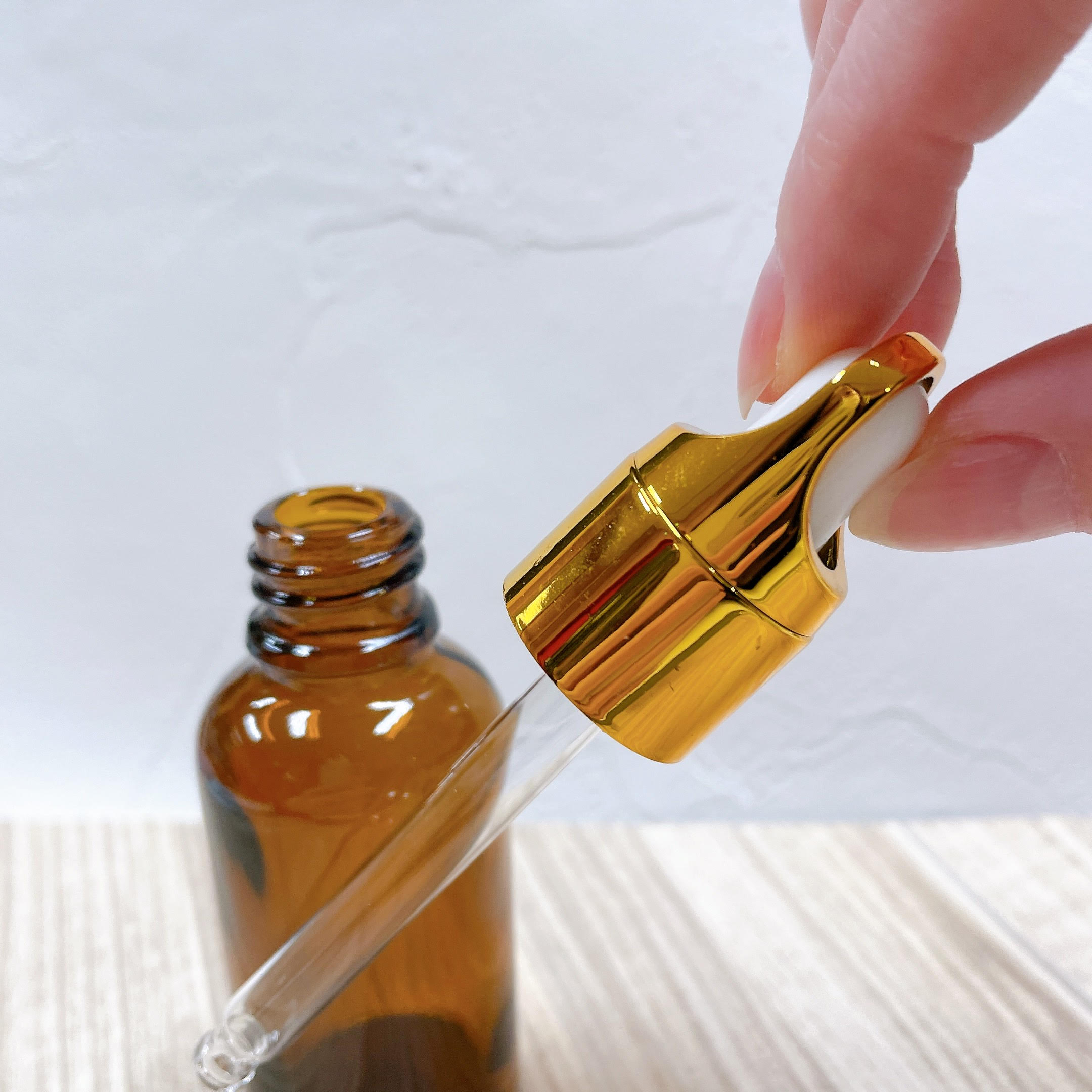 楽天市場】【バスケットキャップ スポイト ボトル】30ml ブラウン