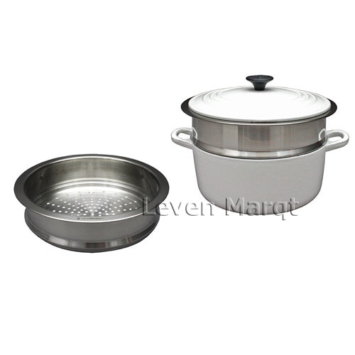 楽天市場】ル・クルーゼ LE CREUSET スチーマー 22cm専用【蒸し料理