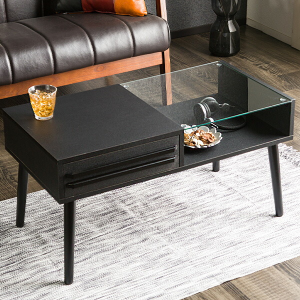 楽天市場】木製センターテーブル ディスプレイテーブル 収納テーブル