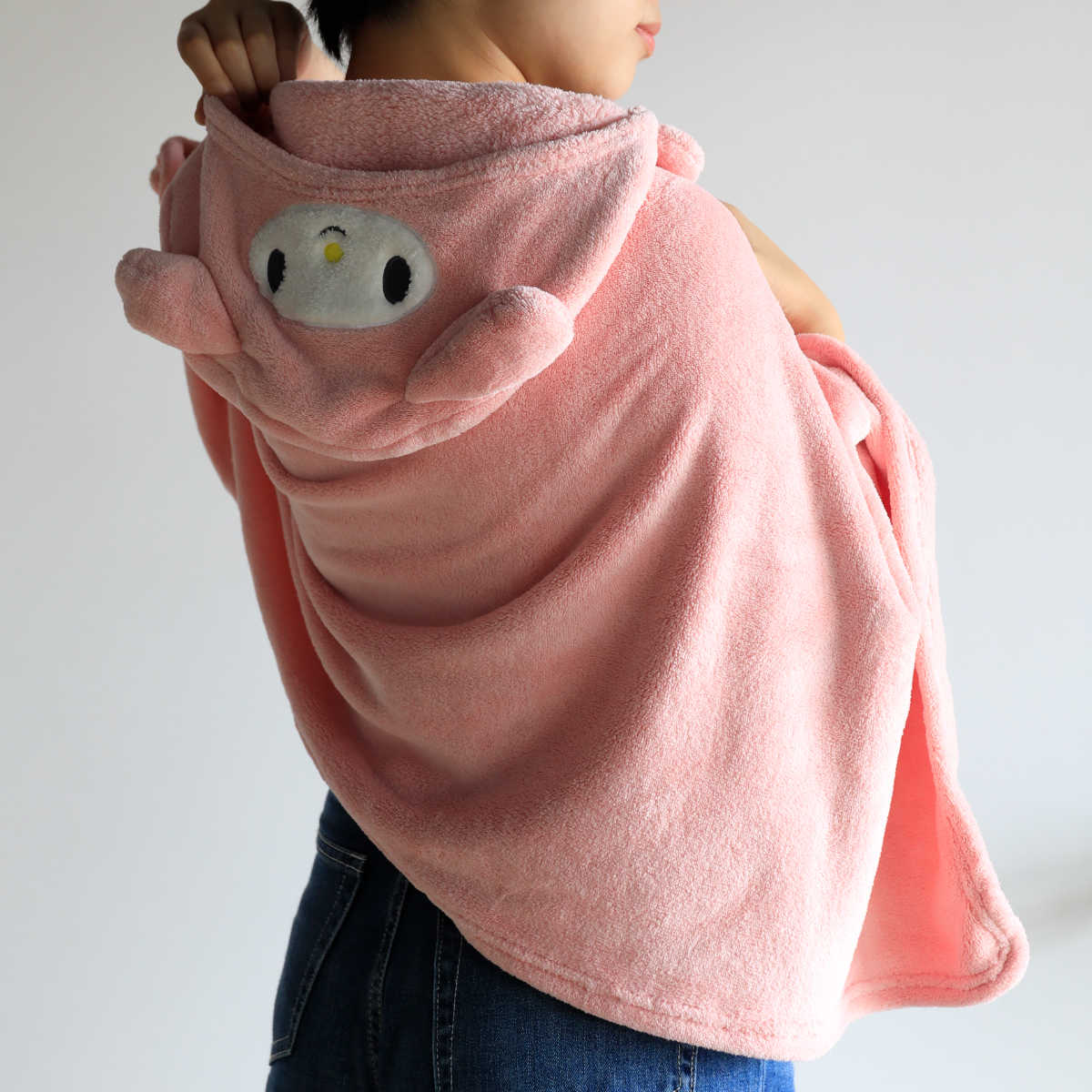 楽天市場】タオル フード マイメロディ （ マイメロ フードタオル 吸水