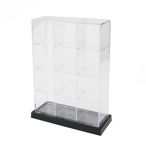 楽天市場】コレクションケース スクエア 12マス L12 卓上 クリアケース