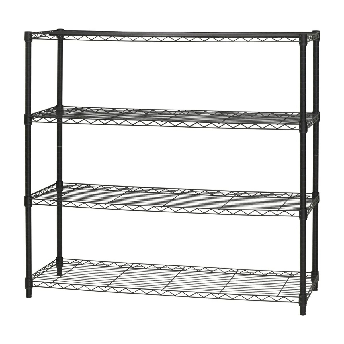 楽天市場】スチールラック 4段 ヴィンテージ調 NERO 幅120cm （ 送料